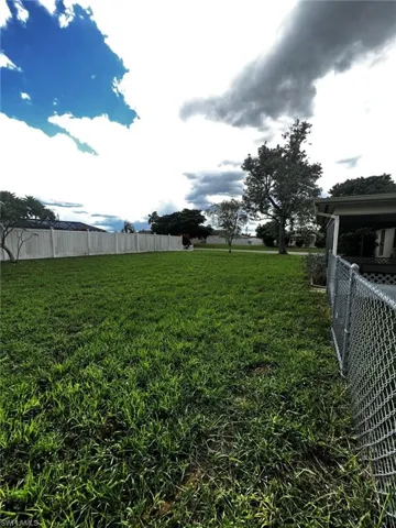 View of yard