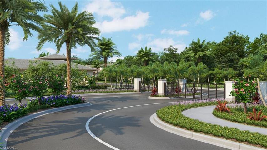 Beautiful private gated entry.