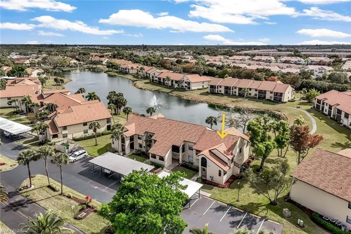 Aerial view of 8475 Charter Club Circle.