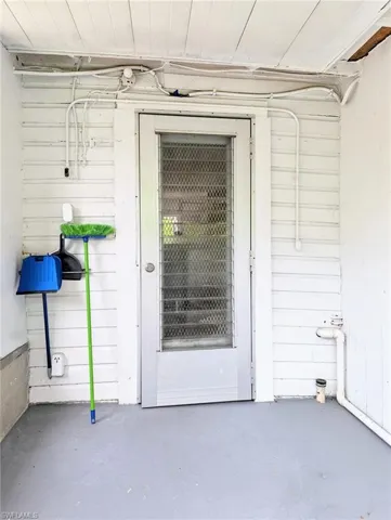 View of entrance to property