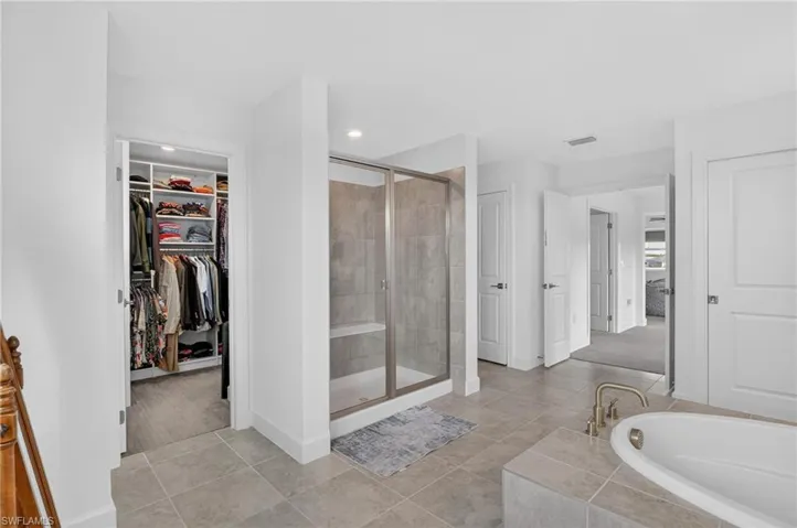 Primary Bathroom Showing Shower