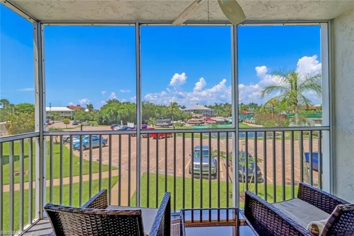 Screened lanai