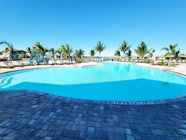 View of pool