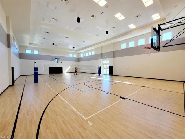 View of sport court