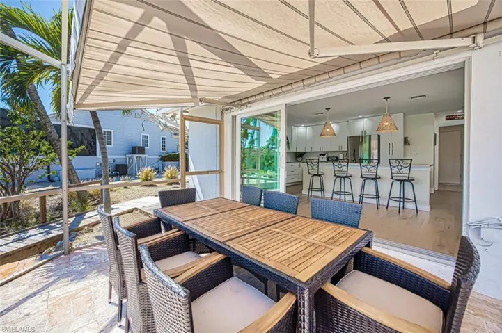View of patio / terrace featuring outdoor dining space