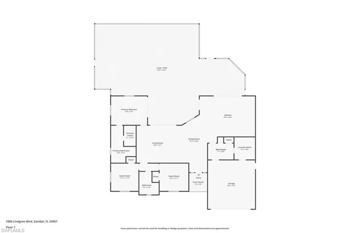 View of floor plan / room layout