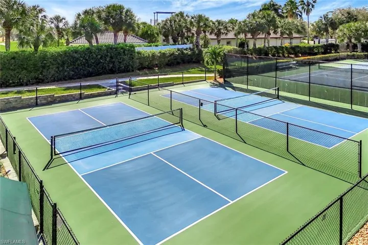Two Pickleball Courts