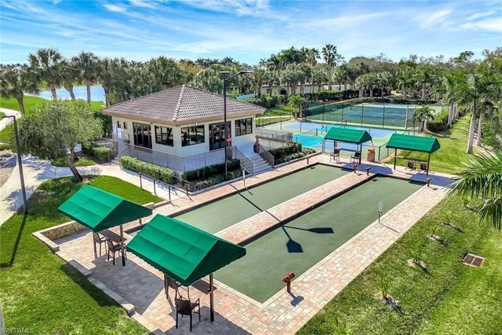 Two Bocce Courts
