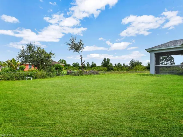 Fenced-In Backyard