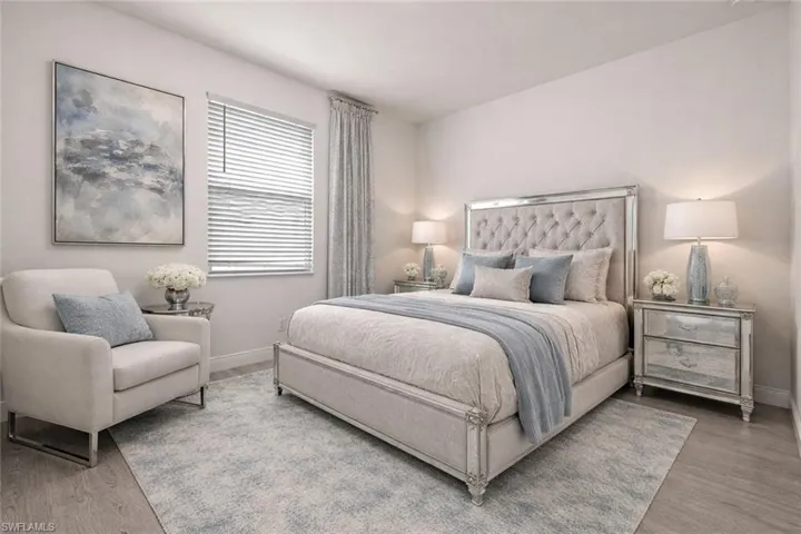 Rendered Bedroom furniture