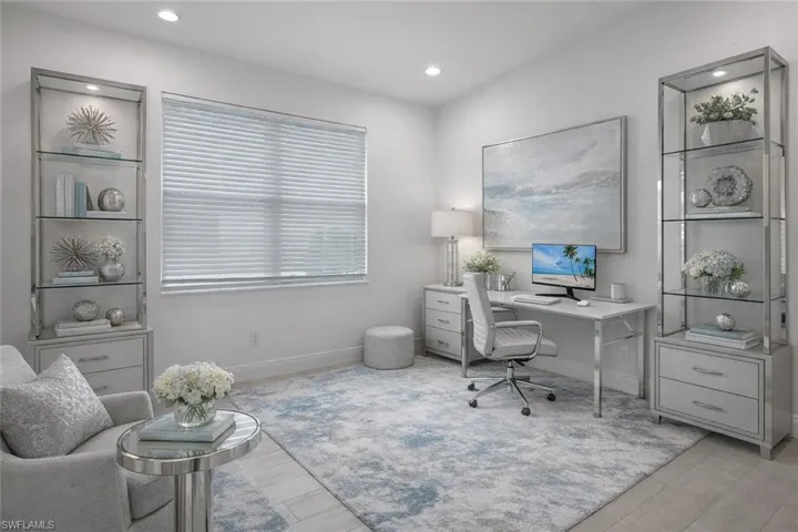 Rendered Office Furniture