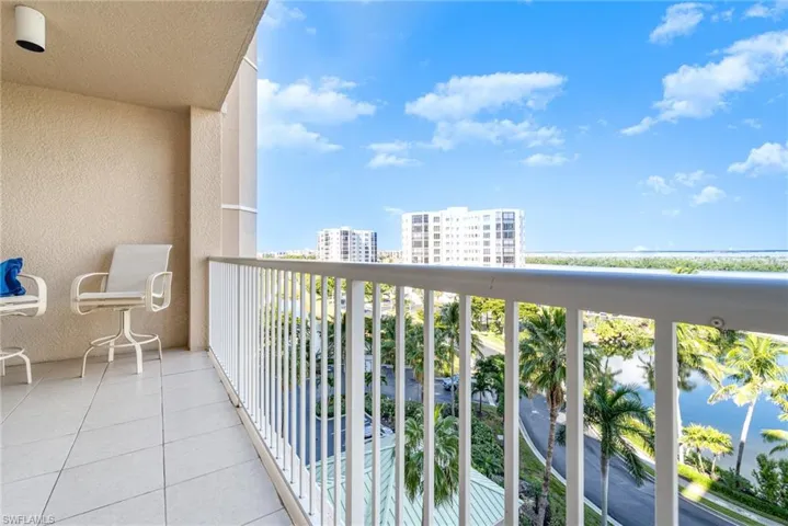 ESTERO BAY VIEWS FROM GUEST BEDROOMS' OPEN  AIR BALCONY