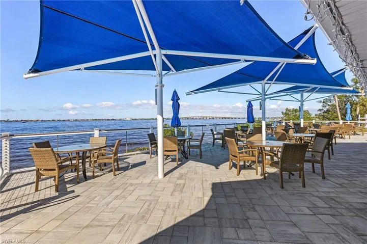 Waterfront dining