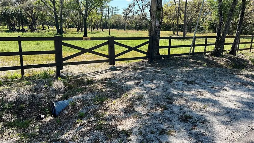 View of gate