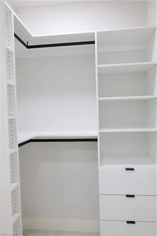 View of closet