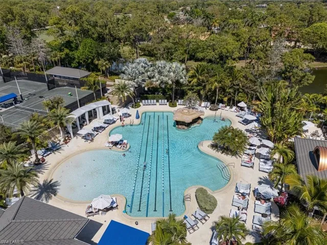 View of pool