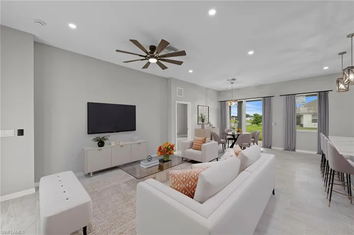 Living room (Virtually Staged)
