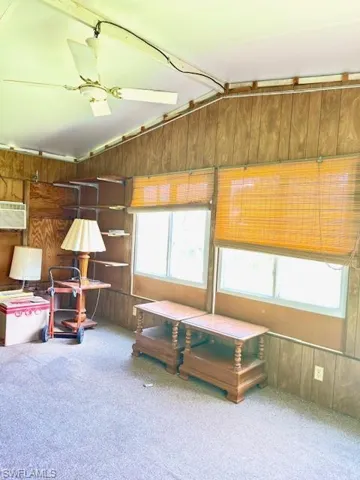 Lanai with glass windows for extra AC'd living space