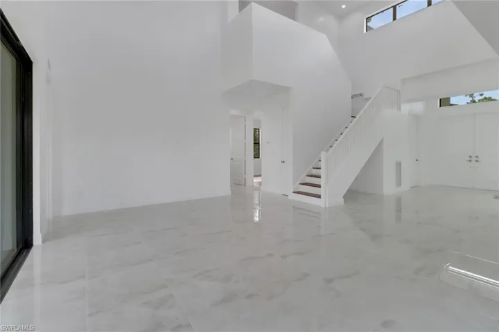 Bright and airy, living space.