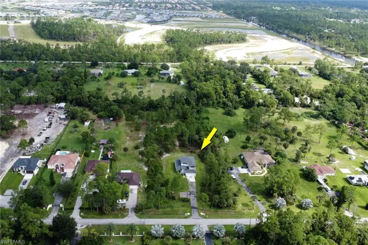 Aerial view, of this gorgeous home, with 2.73 acres ALL upland!