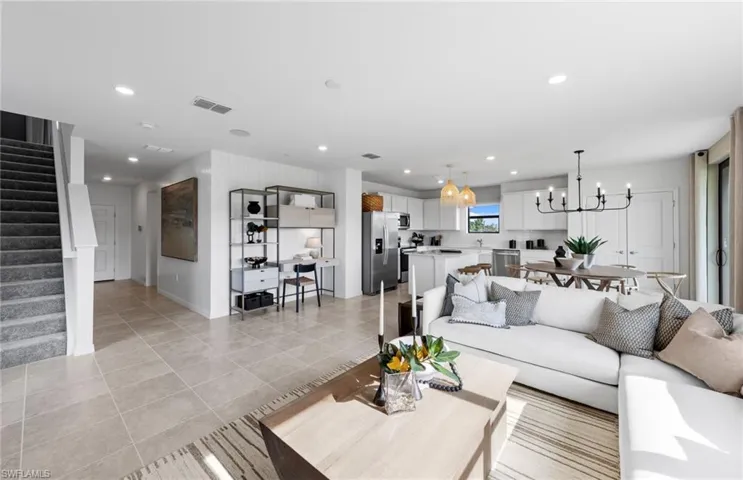 Photos are from a furnished model. Options for this home may vary.