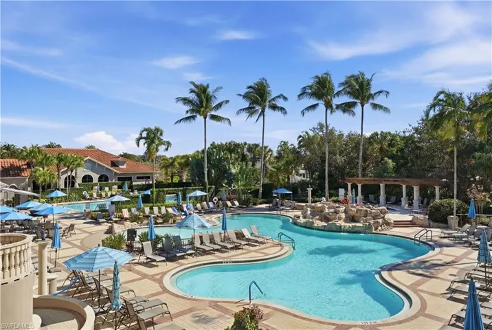 The spectacular pool area is a retreat unto itself.