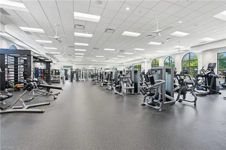 Palmira's community fitness center.