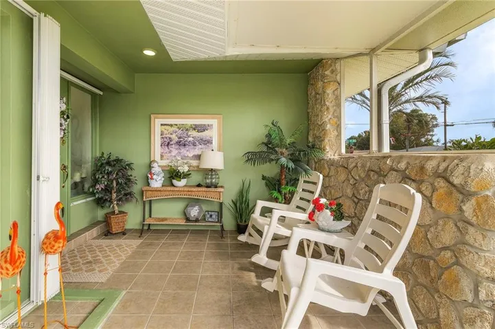 Front door atrium and gathering place