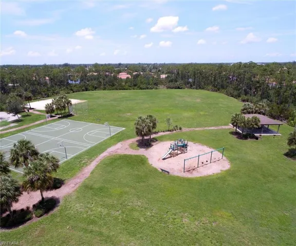 Aerial of recreation fields and park!