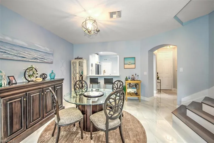 Another view of dining room!