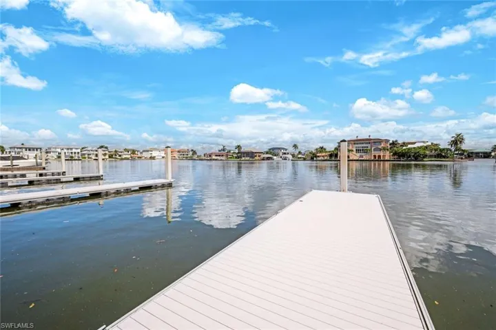 Dock may be available for lease. Fish off the dock