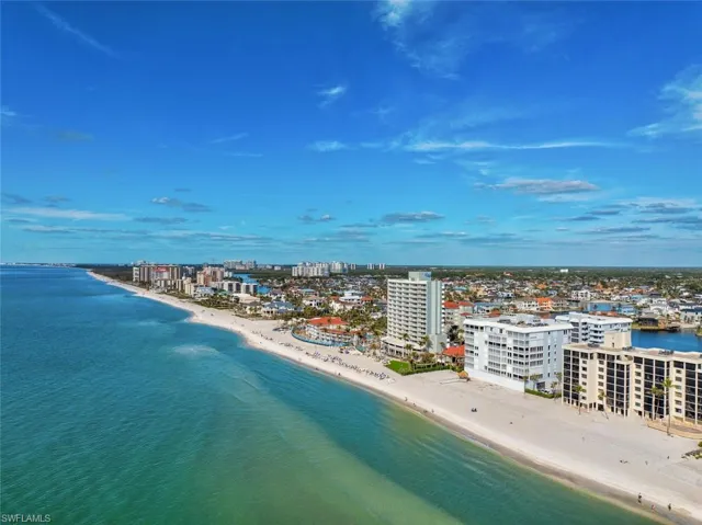 Stroll miles of white sugar sand coastline
