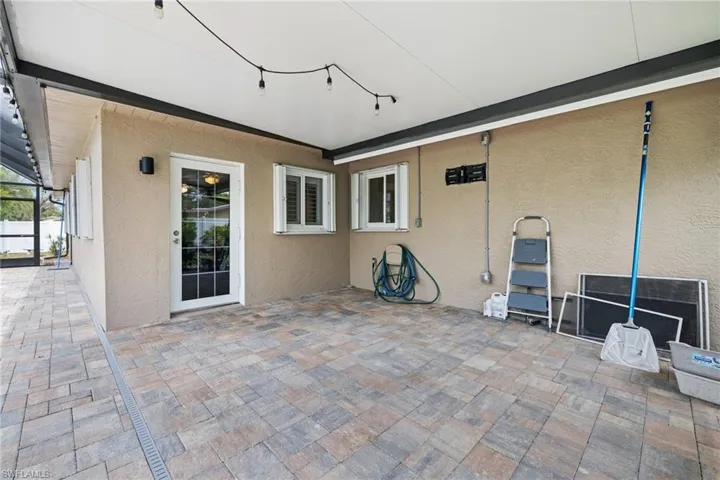 View of patio
