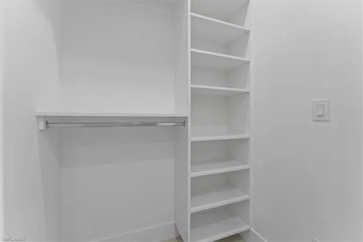 View of closet