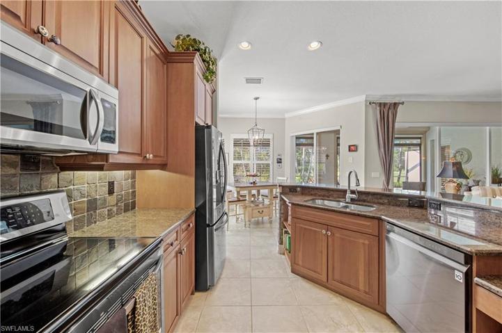 Granite Countertops andtiled backsplash