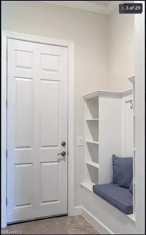 Convenient mudroom with built-in storage, perfect for keeping everyday essentials organized.