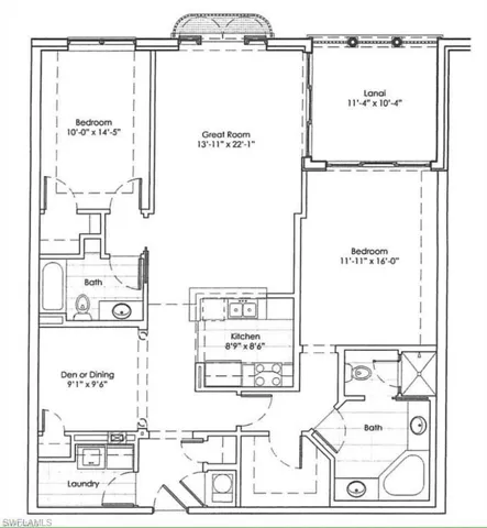 View of home floor plan