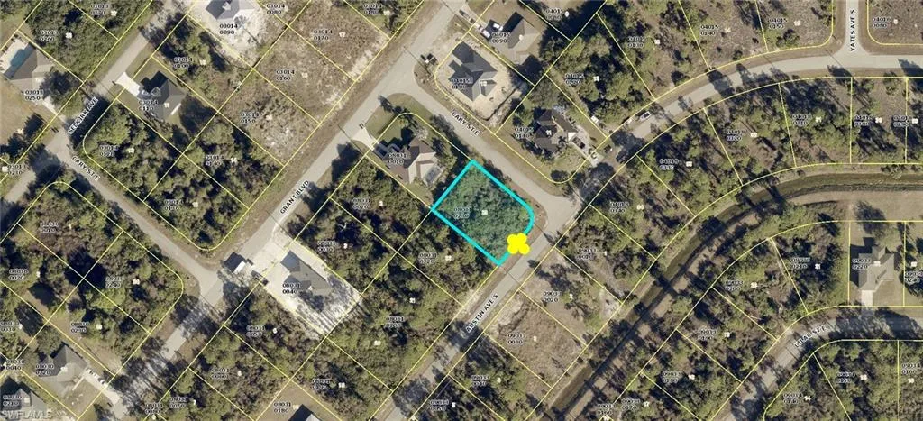 Property Plat Map. Aerial view showing the boundaries and location of the property