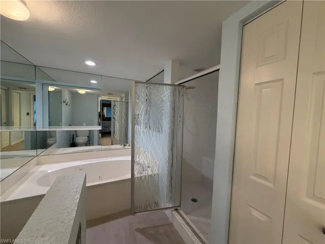 Bathroom on Master Bedroom-Separate Tub and Shower
