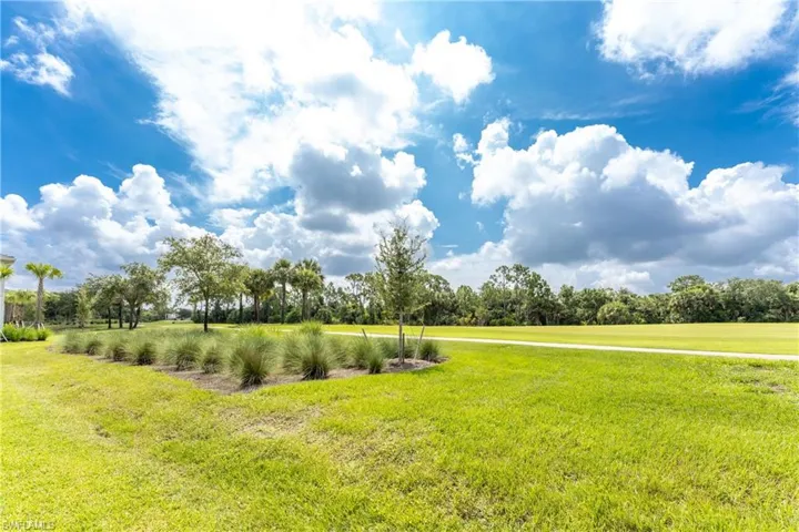 View of home's community featuring a lawn