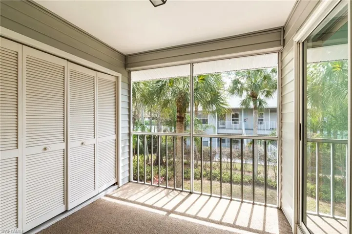 View of unfurnished Lanai