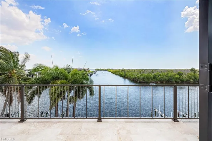 View from second floor bedrooms balcony.