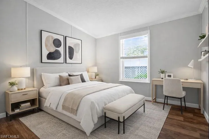 Virtually Staged 2nd Bedroom
