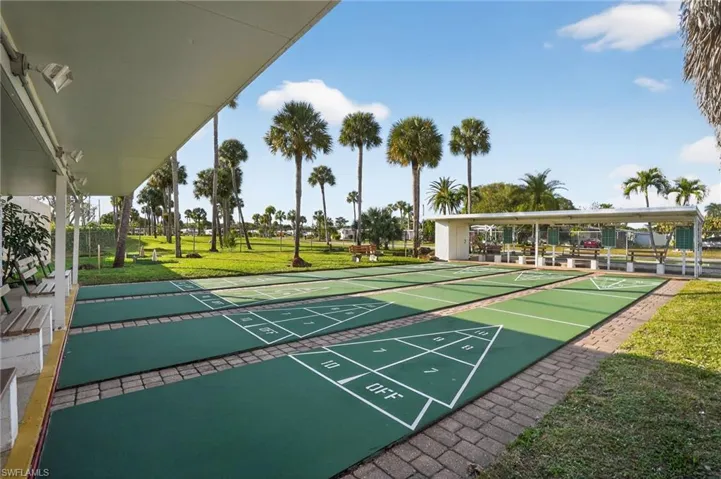 Surrounding community featuring shuffleboard