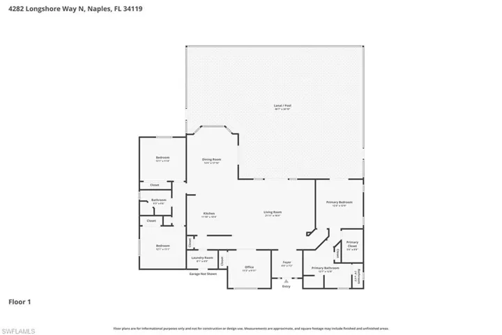 View of room layout