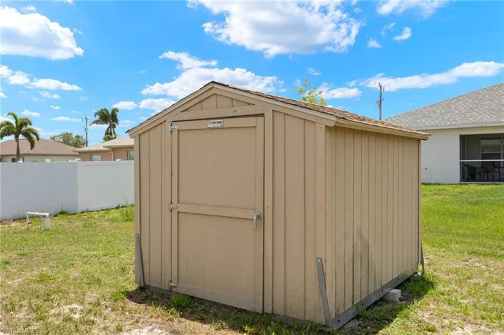View of shed