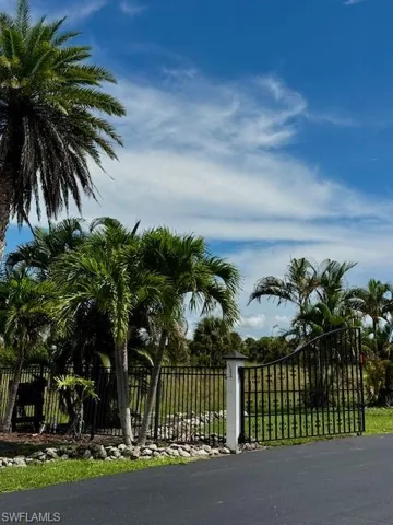 View of gate