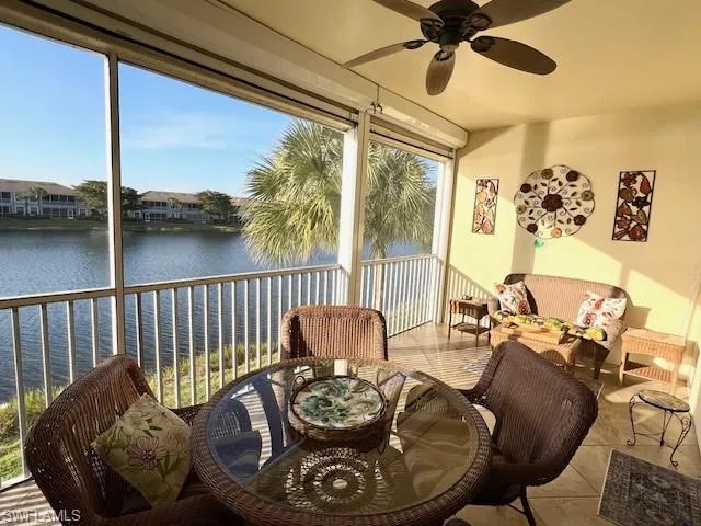 Screened Lanai w/Lake view and Hurricane Screen