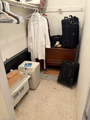 View of spacious closet