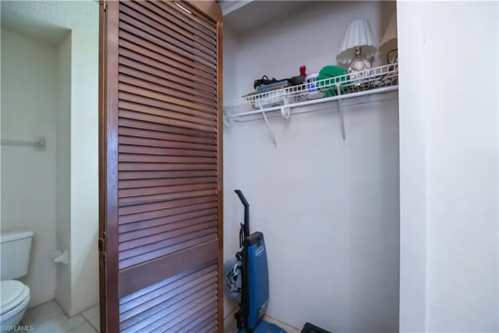 View of closet